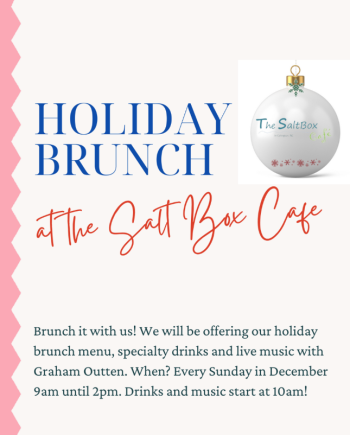 Misfit Bars of Christmas Crawl, Holiday Sunday Brunch at Salt Box Cafe