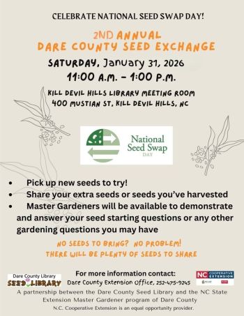 Dare County Library, Annual Seed Swap