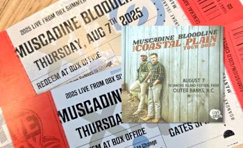 Stormy Seas Bottle Shop, Muscadine Bloodline Ticket Giveaway