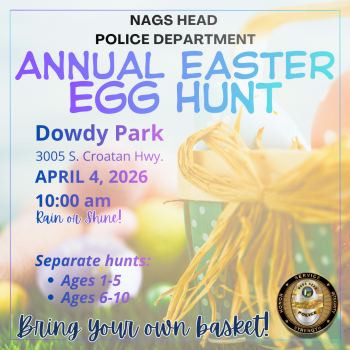 Town of Nags Head, Town of Nags Head Police Department Easter Egg Hunt