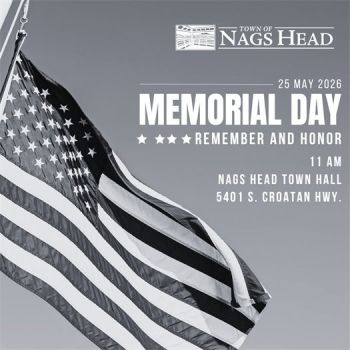 Town of Nags Head, Memorial Day Ceremony