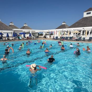 Village Beach Club, Water Aerobics Class