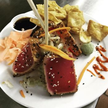 Black Pelican Oceanfront Restaurant, Tuna Nagano – A House Specialty!