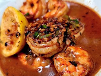 The SaltBox Cafe, N.O.L.A. BBQ Shrimp