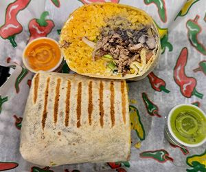 Lalo's Tacos & Pizzeria, Carne Asada Burrito