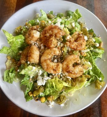 TRiO Restaurant & Market, Caribbean Jerk Shrimp Salad