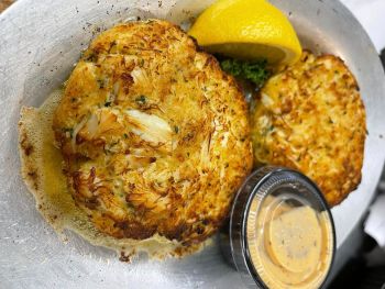 Sugar Creek Soundfront Seafood Restaurant, Jumbo Lump Crab Cake