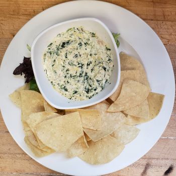 Outer Banks Brewing Station, Spinach, Crab and Artichoke Dip