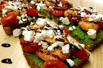 Freshfit Cafe Nags Head, Shrimp Toast