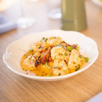 Salt & Cypress Kitchen and Cocktails, Wanchese Shrimp & Grits