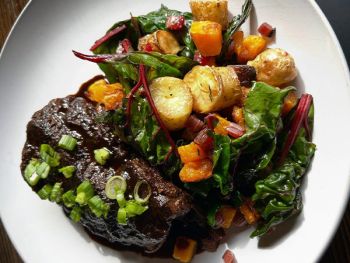 TRiO Restaurant & Market, Red Wine Braised Short Ribs