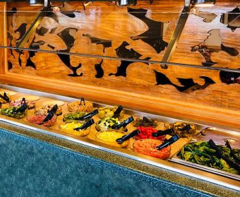 Diamond Shoals Restaurant & Sushi Bar, Fresh Salad Bar