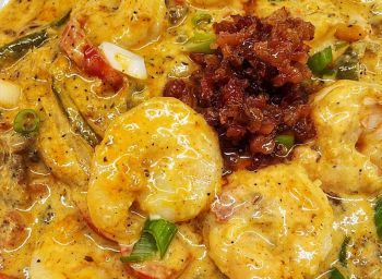Rusty's Surf & Turf Restaurant, Low Country Shrimp & Grits