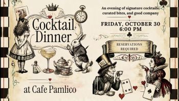 Win 2 Tickets to 4-Course Alice in Wonderland Cocktail Dinner