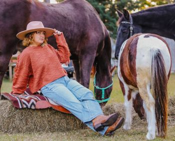 Foxy Flamingo Boutique, RODEO DAYS SWEATER