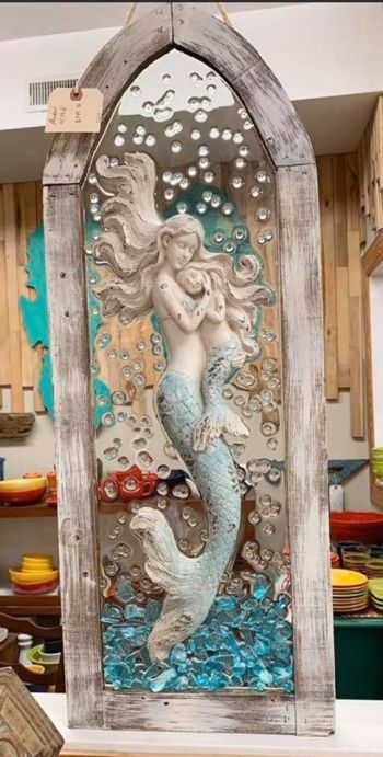 Absolutely Outer Banks, Mermaid Resin Artwork & Decor