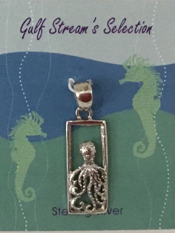 Gulf Stream Gifts, Kraken Pendant (rectangle)