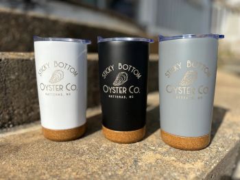 Sticky Bottom Oyster Company, Cork Bottom Tumbler