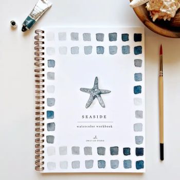 Buxton Village Books, Seaside Watercolor Workbook