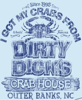 Dirty Dick's Crab House, DDX Wood Logo Short Sleeves