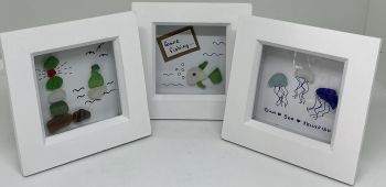 Gulf Stream Gifts, Seaglass Pictures from Scotland