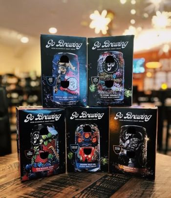 TRiO Restaurant & Market, Go Brewing Non-Alcoholic Drinks