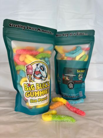 Big Buck's Ice Cream, 1lb Candy Bags