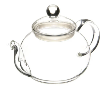 Moonraker Tea Shop, Glass Teapot