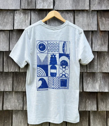 Ride The Wind Surf Shop, Mosaic Tee