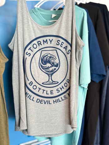 Stormy Seas Bottle Shop, Stormy Seas Tank Tops