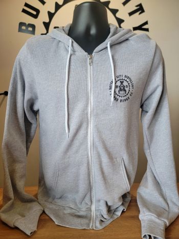 Buffalo City Distillery, Zip Up Hoodie