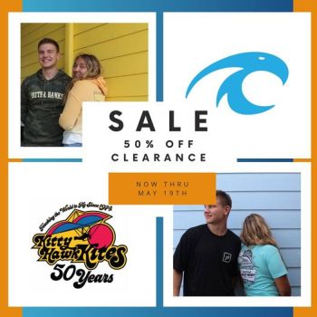 Kitty Hawk Kites, All Clearance Now 50% Off