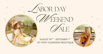 Foxy Flamingo Boutique, Labor Day Sale