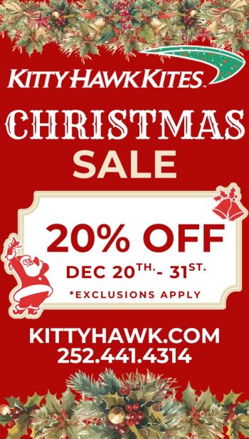 Kitty Hawk Kites, Christmas Sale