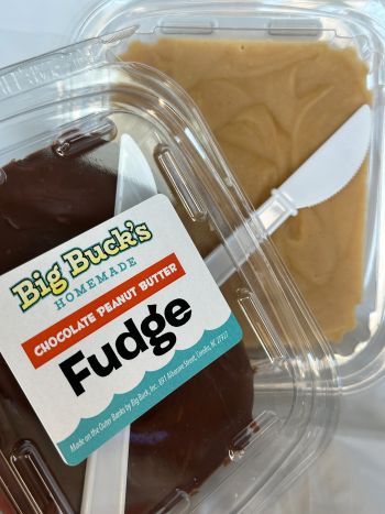 Big Buck's Ice Cream, Fudge Sale