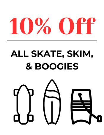 Outer Banks Boarding Company, Black Friday Sale: 10% Off Skate, Skim, and Bodyboards