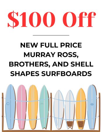Outer Banks Boarding Company, Black Friday Sale: $100 Off Select Surfboards