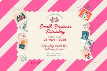 Foxy Flamingo Boutique, Small Business Saturday Sale