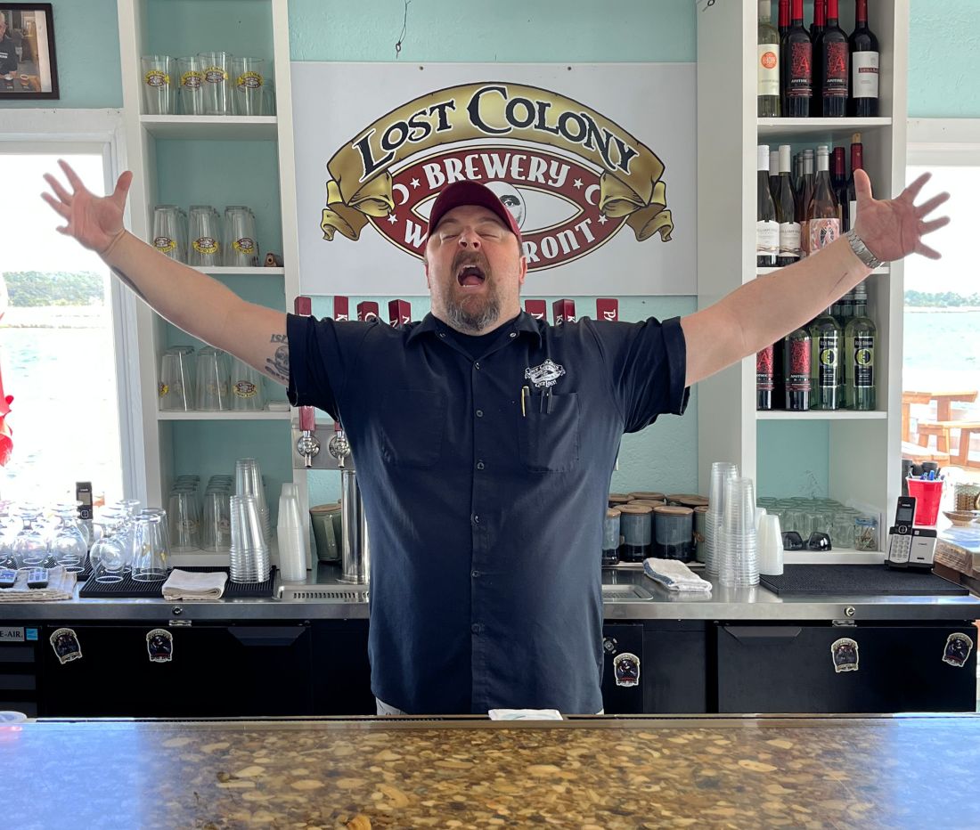 Gallery Lost Colony Brewery Waterfront Beer Garden Outer Banks, NC