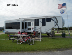 RV sites at Camp Hatteras