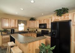 Kitchen in Captain's Cottage at Captain's Landing