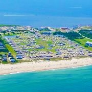 The only oceanfront to soundfront camping resort on the Outer Banks