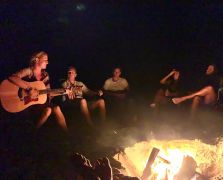 Ocracoke Beach Fires photo