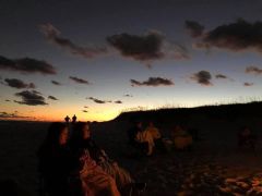 Ocracoke Beach Fires photo