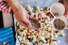 Sweet and Salty Popcorn &amp; Shaved Ice photo