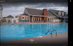 Enjoy a dip in our outpool pool