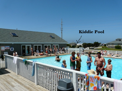 Kiddie pool at Camp Hatteras