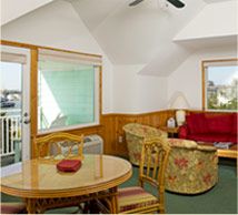 Harbor front suite at Ocracoke Harbor Inn