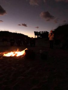 Ocracoke Beach Fires photo