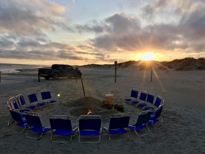 Ocracoke Beach Fires photo